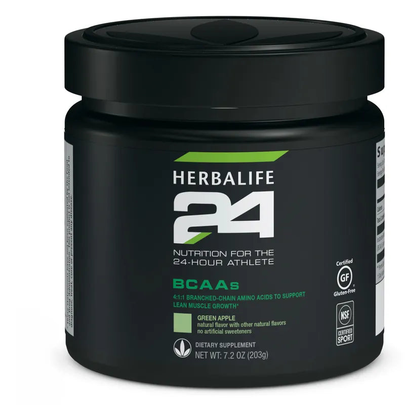 Herbalife24® BCAAs | Muscle Recovery & Performance Spark – Green Apple (203g)