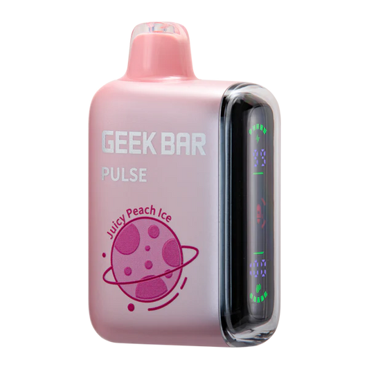 Juicy Peach Ice Geek Bar Pulse