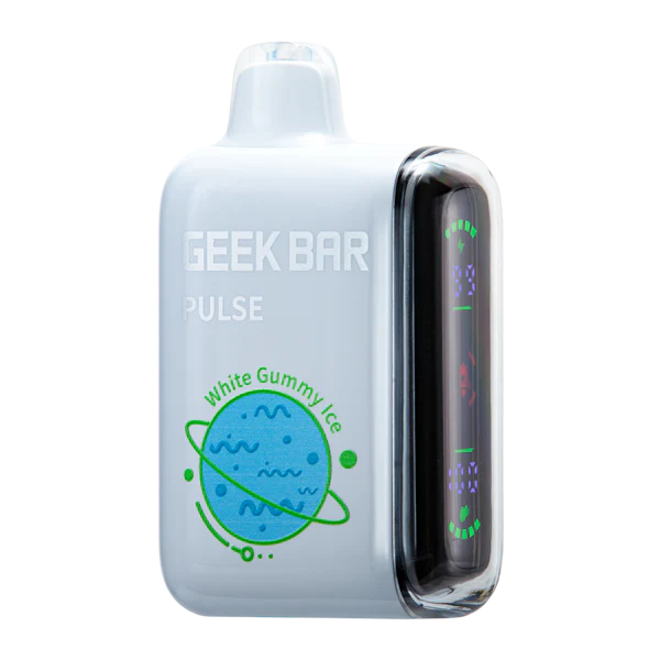 White Gummy Ice Geek Bar Pulse