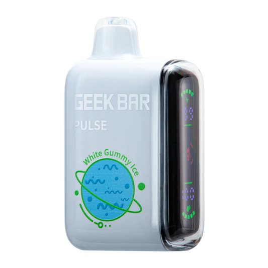 White Gummy Ice Geek Bar Pulse